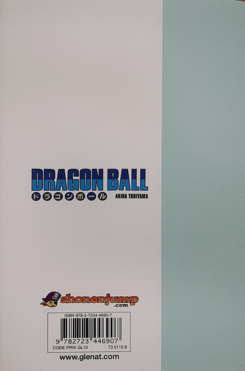 Verso de l'album Dragon Ball 9 En cas de problème, allez voir Baba La Voyante