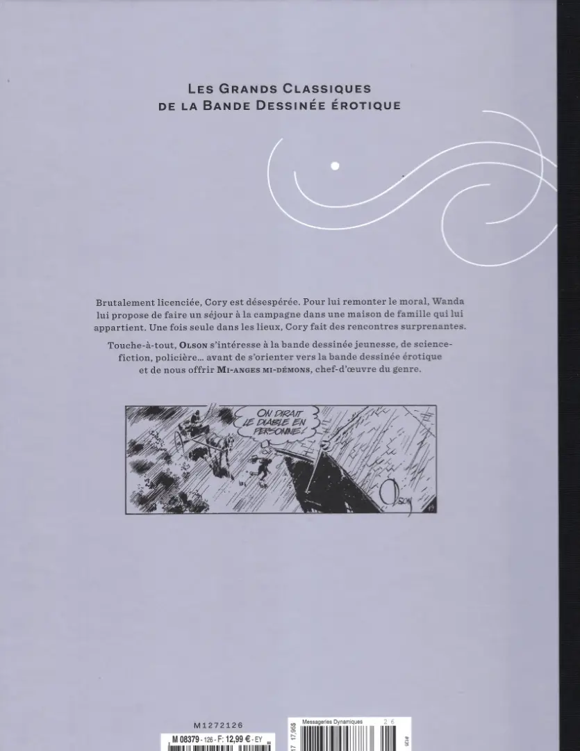 Verso de l'album Les Grands Classiques de la Bande Dessinée Érotique - La Collection Tome 126 Mi-anges mi-démons - tome 3