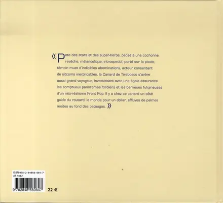 Verso de l'album Temps de canard