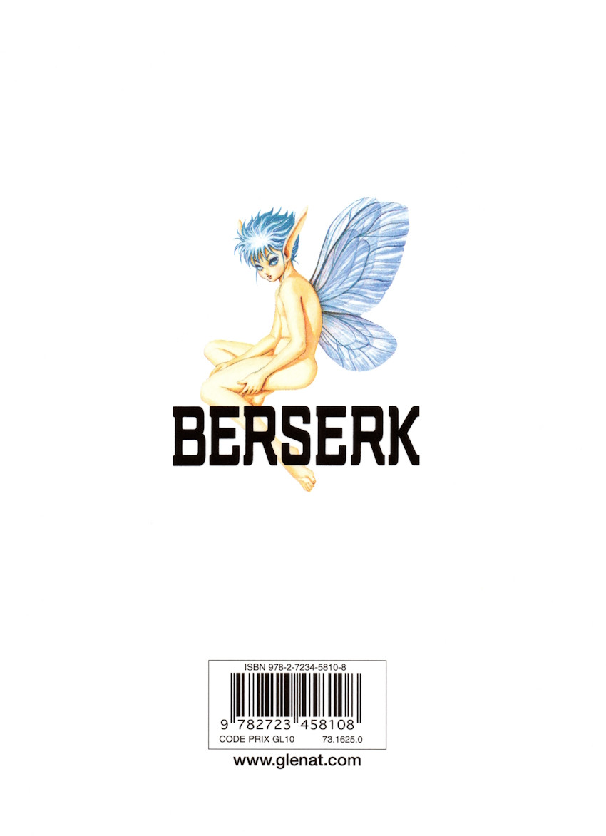 Verso de l'album Berserk 20