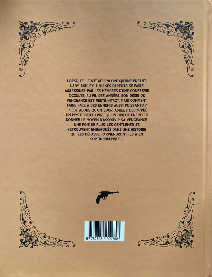 Verso de l'album Les gentlemen 2 La vengeance de Lady Ashley