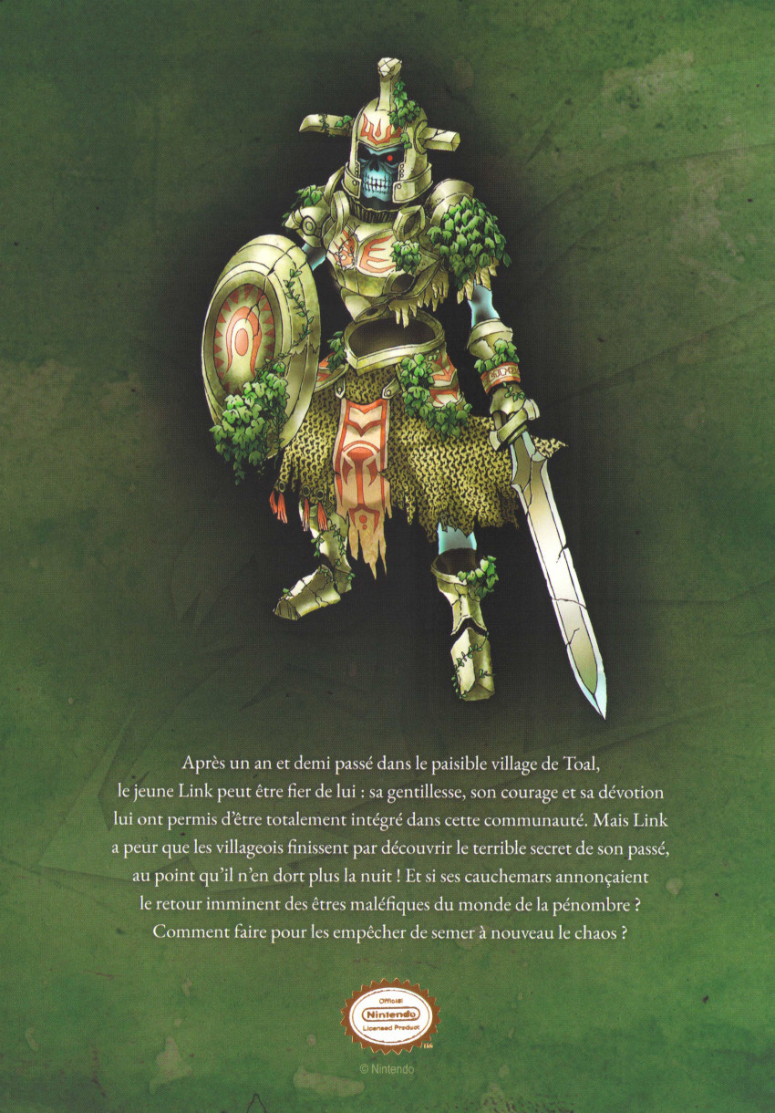 Verso de l'album The Legend of Zelda - Twilight Princess 3