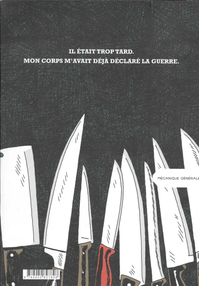 Verso de l'album Le Couperet