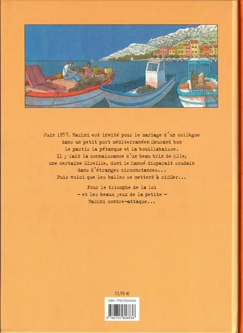 Verso de l'album Les Enquêtes du commissaire Raffini Tome 10 Si tu vas à Rio