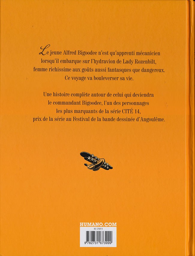 Verso de l'album L'Extravagante Croisière de Lady Rozenbilt