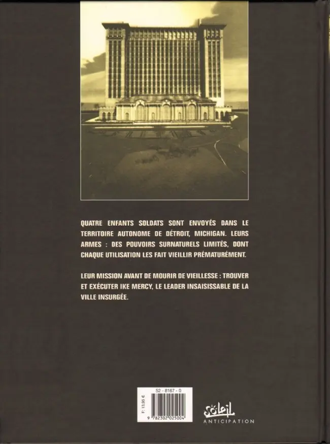 Verso de l'album 2021 Tome 2 Opération Chrysalis