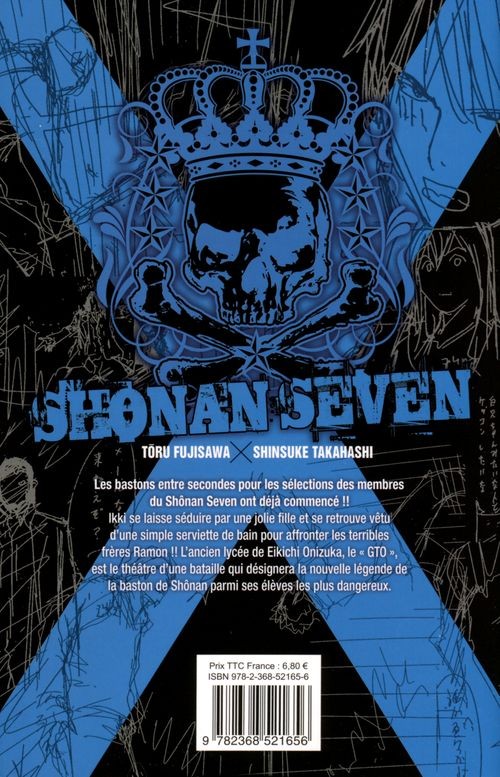Verso de l'album GTO Stories - Shonan Seven Vol. 02