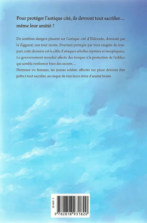 Verso de l'album Husk of Eden 01