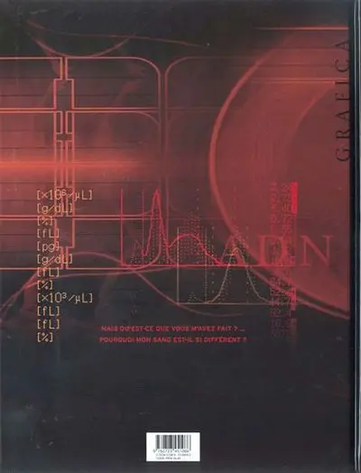 Verso de l'album A.D.N. Tome 3 Révélations