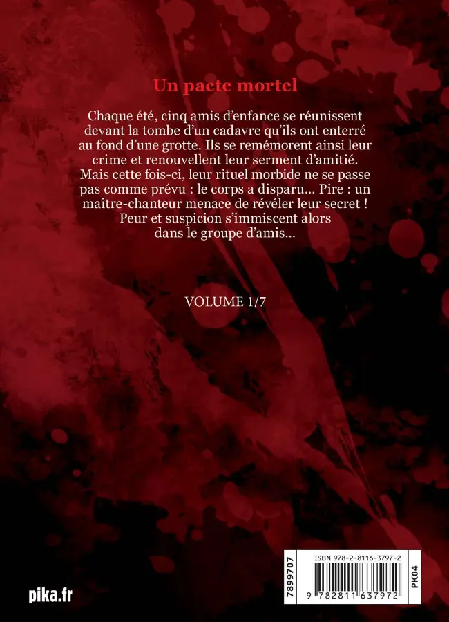 Verso de l'album Jusqu'à ce que nos os pourrissent 1