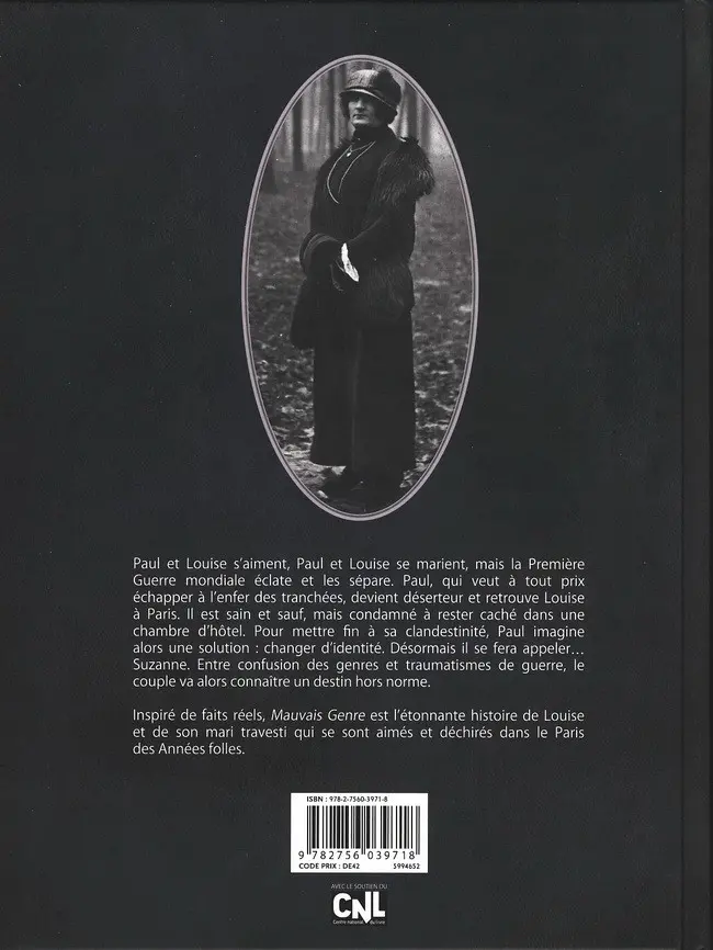 Verso de l'album Mauvais genre