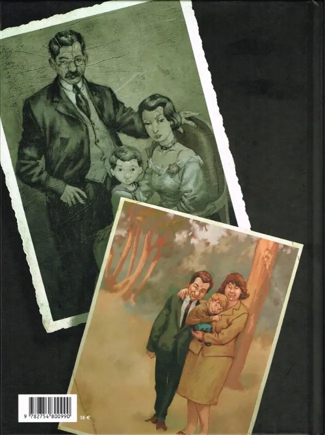 Verso de l'album La mémoire dans les poches Tome 2 Deuxième partie