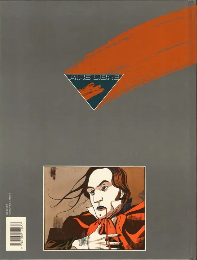 Verso de l'album Monsieur Noir Tome 1
