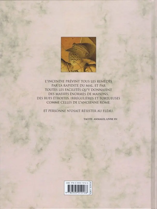 Verso de l'album Murena Tome 8 Revanche des cendres