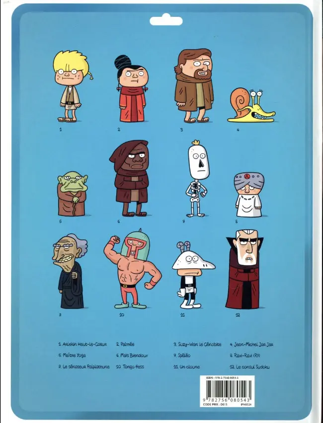 Verso de l'album Naguère les étoiles Tome 5 Avant Naguère