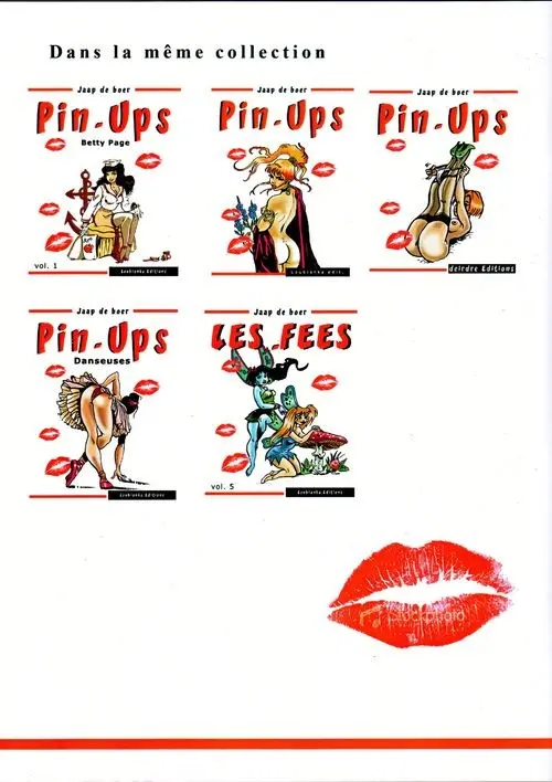 Verso de l'album Pin-Ups Vol. 6 Dejja Torris, Red Sonja et les autres...