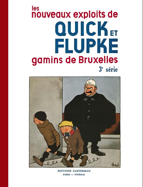 Couverture de l'album Quick et Flupke - Gamins de Bruxelles 3e série