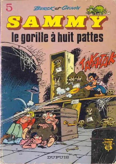 Couverture de l'album Sammy Tome 5 Le gorille à huit pattes