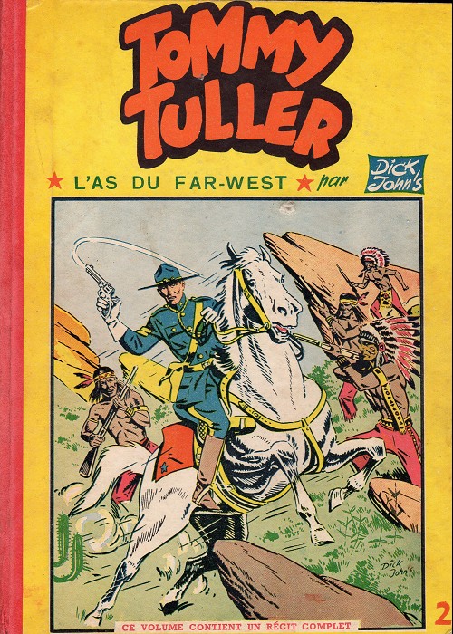 Couverture de l'album Tommy Tuller, l'as du far-west Tome 2 Le totem des Yoghis