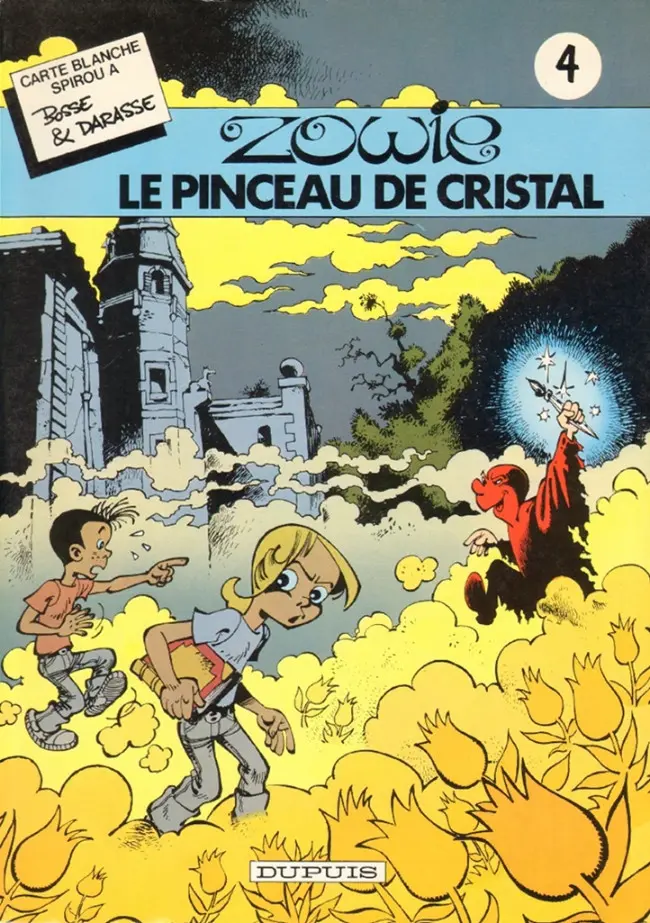 Couverture de l'album Zowie Tome 4 Le pinceau de cristal