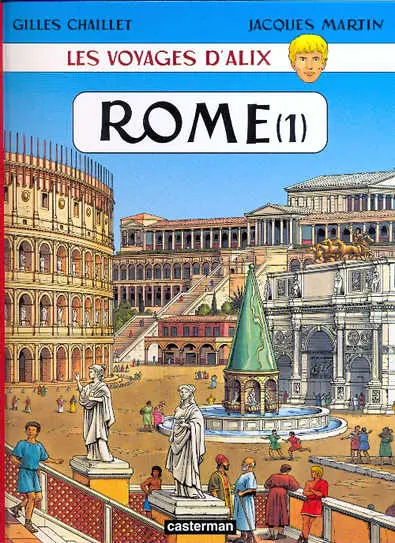 Couverture de l'album Les Voyages d'Alix Tome 1 Rome (1)