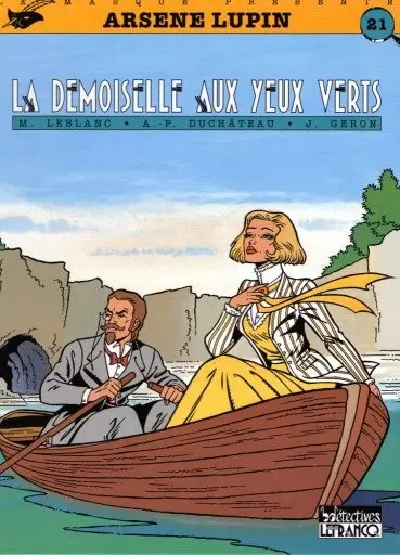 Couverture de l'album Arsène Lupin Tome 4 La demoiselle aux yeux verts
