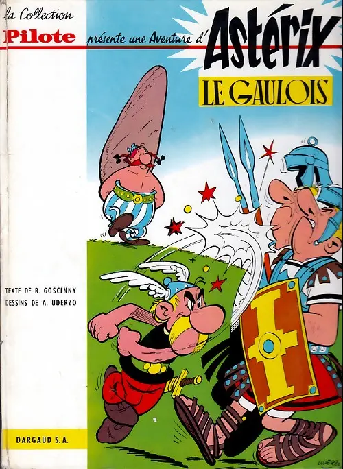 Couverture de l'album Astérix Tome 1 Astérix le gaulois