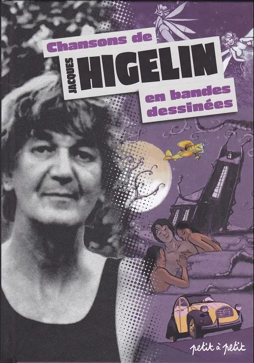 Couverture de l'album Chansons en Bandes Dessinées Chansons de Jacques Higelin en bandes dessinées