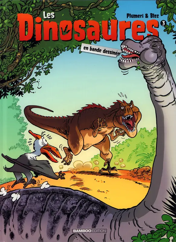Couverture de l'album Les Dinosaures en BD Tome 3