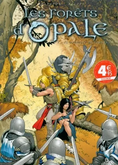 Couverture de l'album Les Forêts d'Opale Tome 1 Le bracelet de Cohars