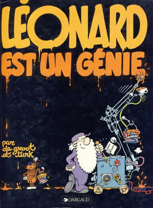Couverture de l'album Léonard Tome 1 Léonard est un génie