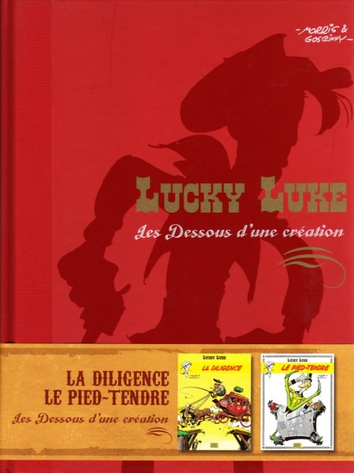 Couverture de l'album Lucky Luke Les Dessous d'une création Tome 1 La diligence - Le pied tendre