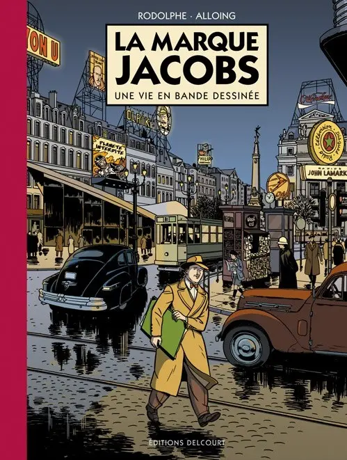 Couverture de l'album La Marque Jacobs une vie en bande dessinée