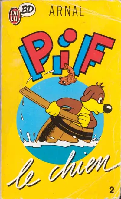 Couverture de l'album Pif le chien - J'ai lu BD Tome 2
