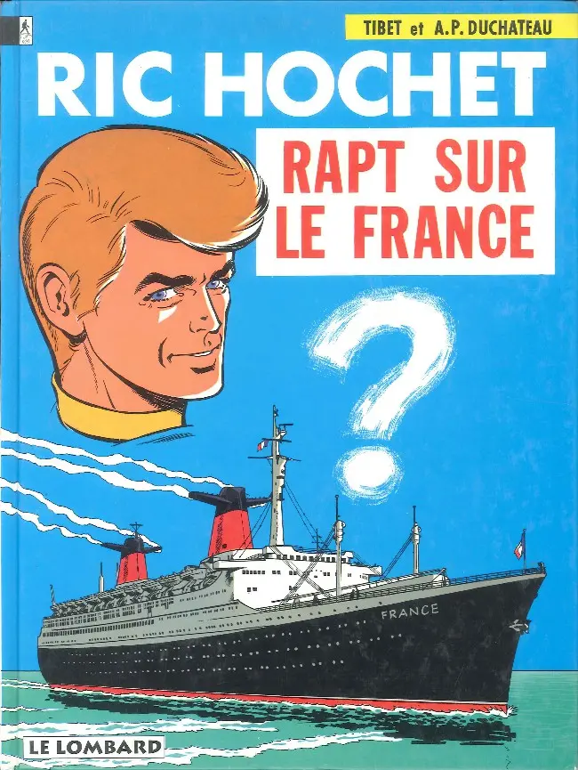 Couverture de l'album Ric Hochet Tome 6 Rapt sur le France