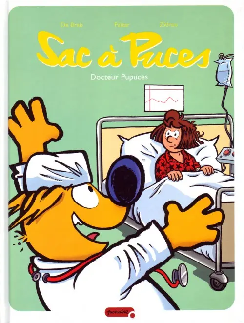 Couverture de l'album Sac à puces Tome 4 Docteur Pupuces