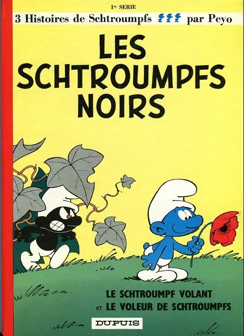 Couverture de l'album Les Schtroumpfs Tome 1 Les Schtroumpfs noirs