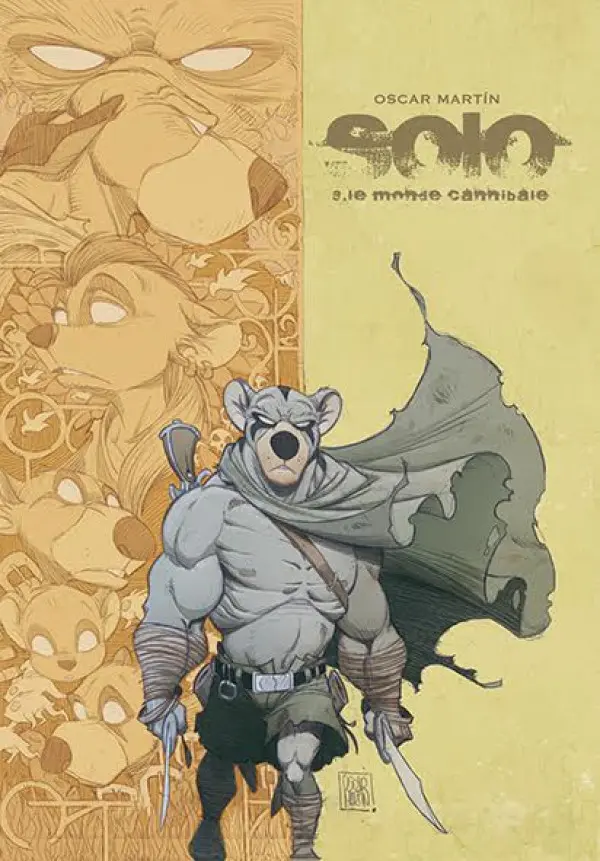 Couverture de l'album Solo Tome 3 Le monde cannibale