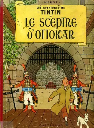 Couverture de l'album Tintin Tome 8 Le sceptre d'Ottokar