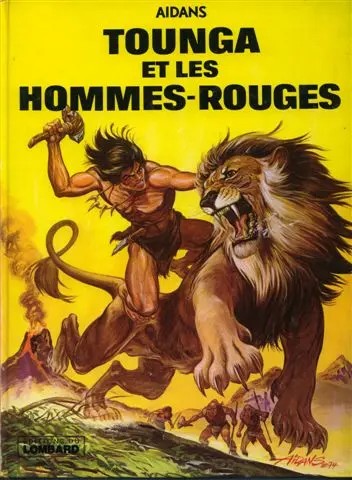 Couverture de l'album Tounga Tome 2 Tounga et les hommes rouges