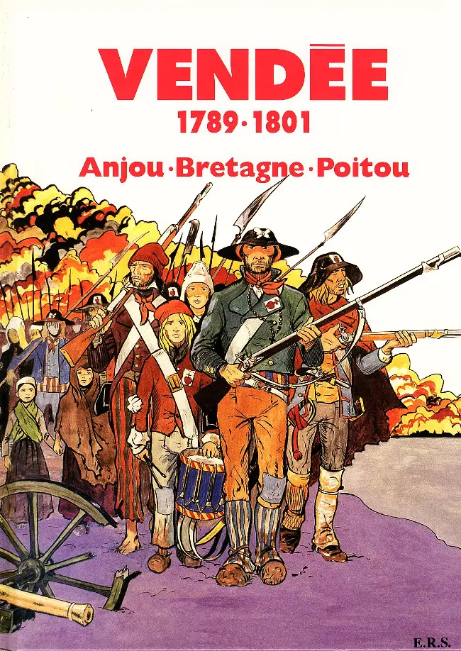 Couverture de l'album Vendée - 1789/1801 - Anjou - Bretagne - Poitou