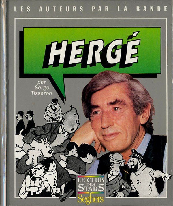 Couverture de l'album Les auteurs par la bande Tome 2 Hergé