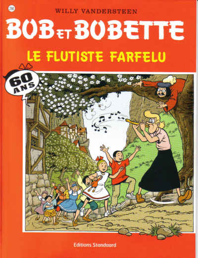 Couverture de l'album Bob et Bobette Tome 286 Le flutiste farfelu