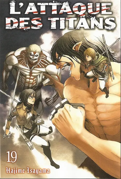 Couverture de l'album L'Attaque des Titans Tomes 19 et 20