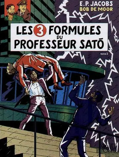 Couverture de l'album Blake et Mortimer Tome 12 Les 3 formules du professeur Satô - Tome 2