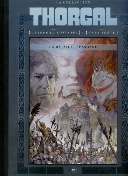 Couverture de l'album Thorgal La collection Tome 32 La bataille d'Asgard