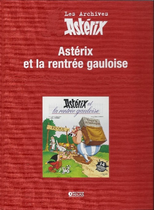 Couverture de l'album Les Archives Asterix Tome 32 Astérix et la rentrée gauloise