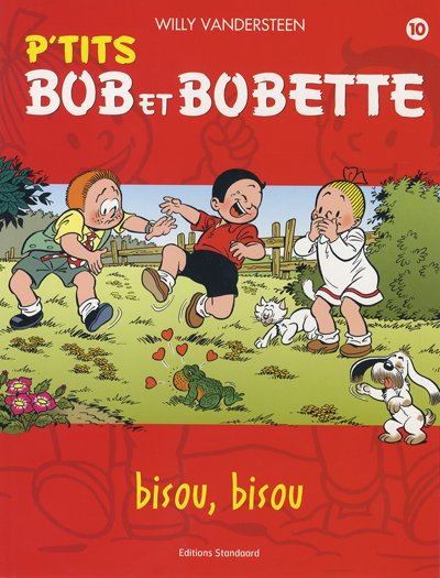 Couverture de l'album Bob et Bobette (P'tits) Tome 10 Bisou, bisou