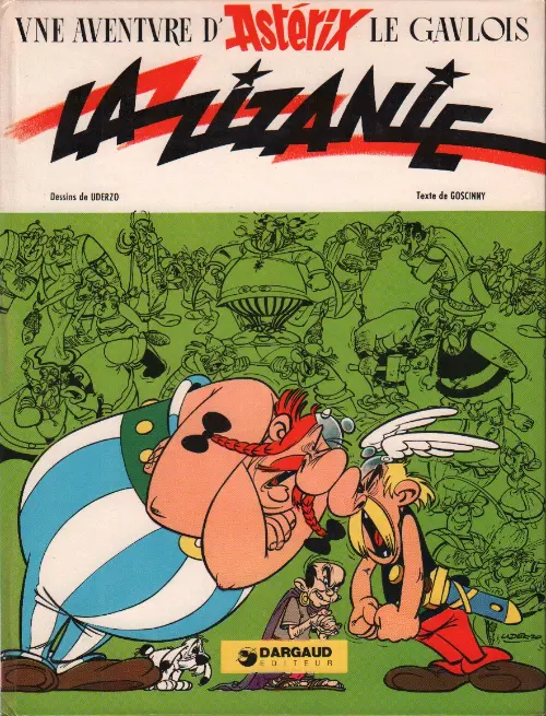 Couverture de l'album Astérix Tome 15 La zizanie