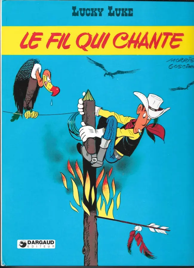 Couverture de l'album Lucky Luke Tome 46 Le fil qui chante